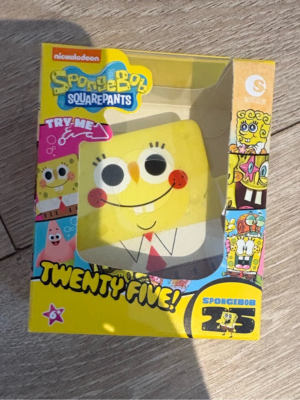 SpongeBob SquarePants Yellow 25th Anniversary Squishy
